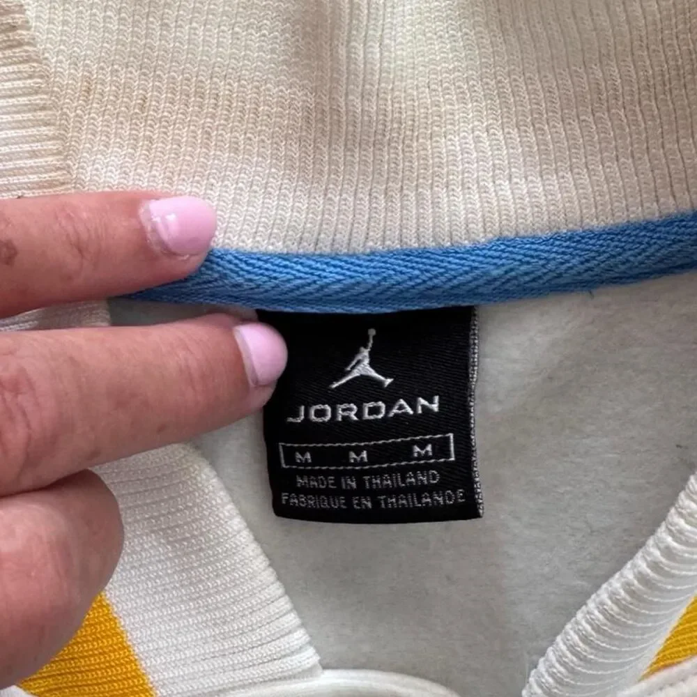VINTAGE RARE Jordan brand suit top, (warm-up jacket) size medium